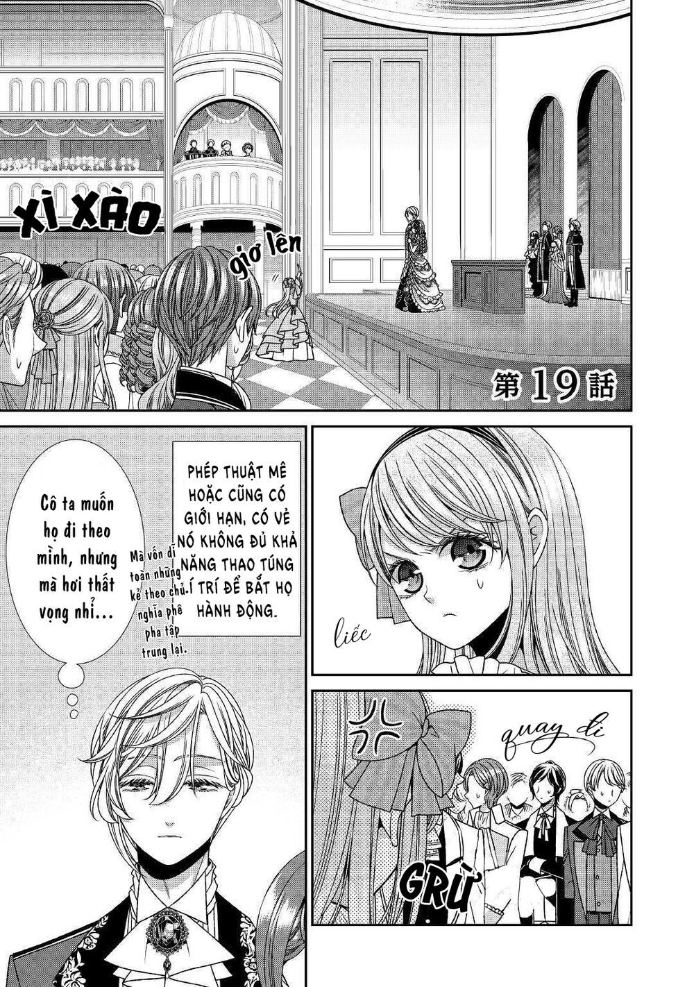 nhật ký theo dõi vị hôn thê tự nhận mình là nữ phụ phản diện 1 chapter 19 1