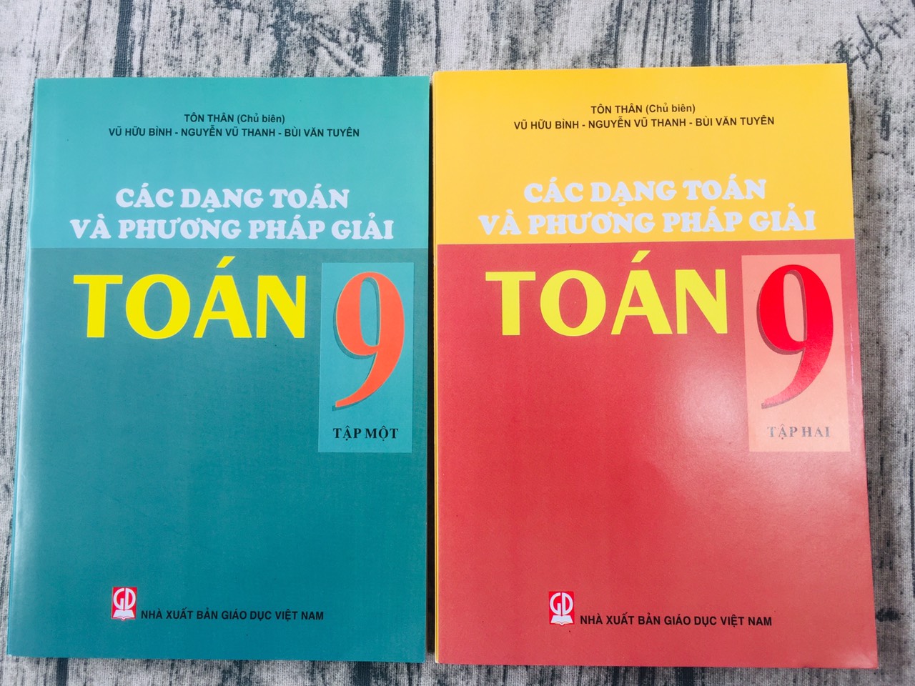 Combo Các dạng toán và phương pháp giải Toán lớp 9 tập 1+2