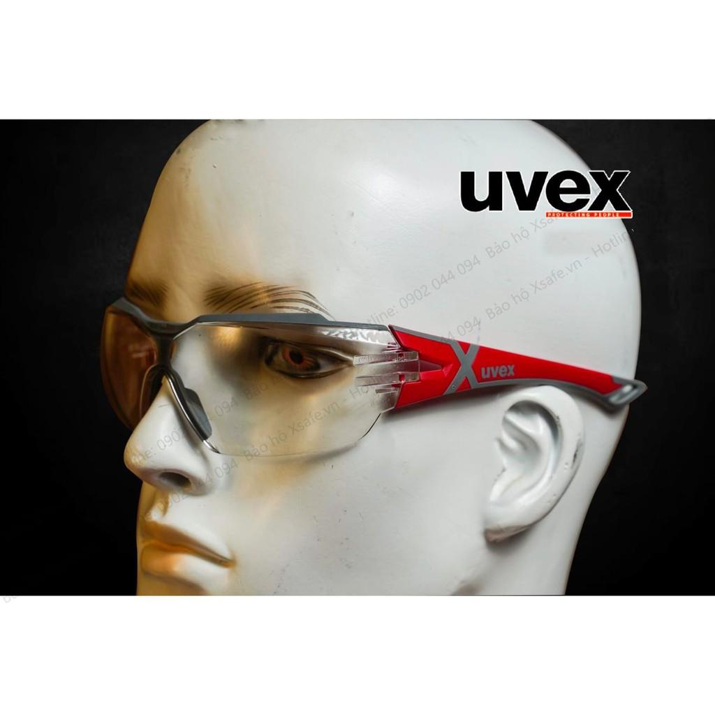 Kính bảo hộ UVEX PHEOS CX2 9198258 kính chống bụi, chống hơi nước, trầy xước vượt trội, ngăn chặn tia UV, mắt kính đi xe