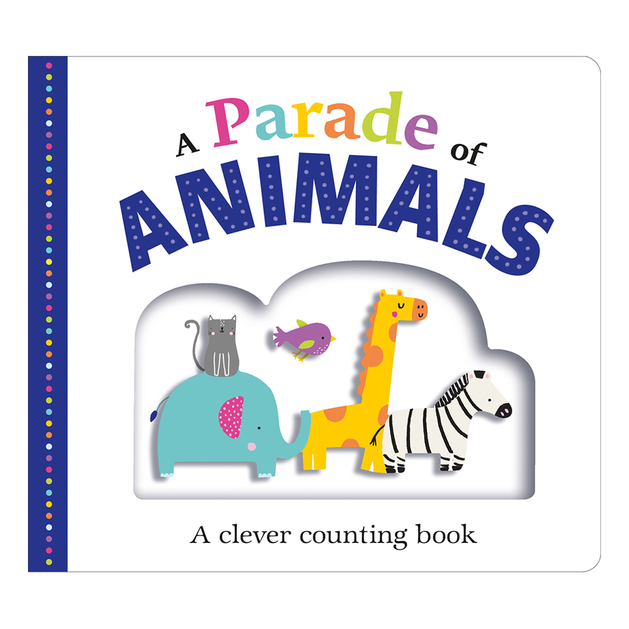 A Clever Counting Book: A Parade of Animals (Board Book Picture Fit)