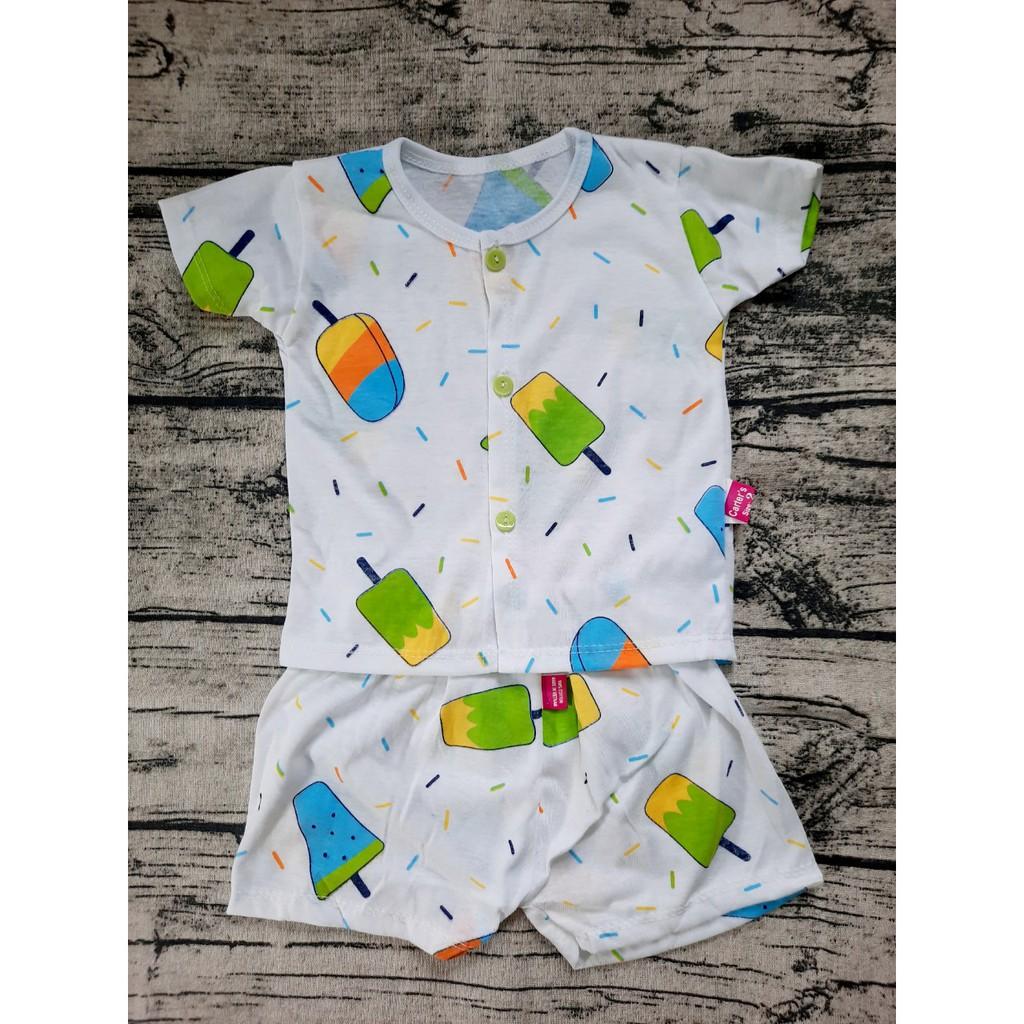 Bộ cotton cho bé từ 0-15 tháng