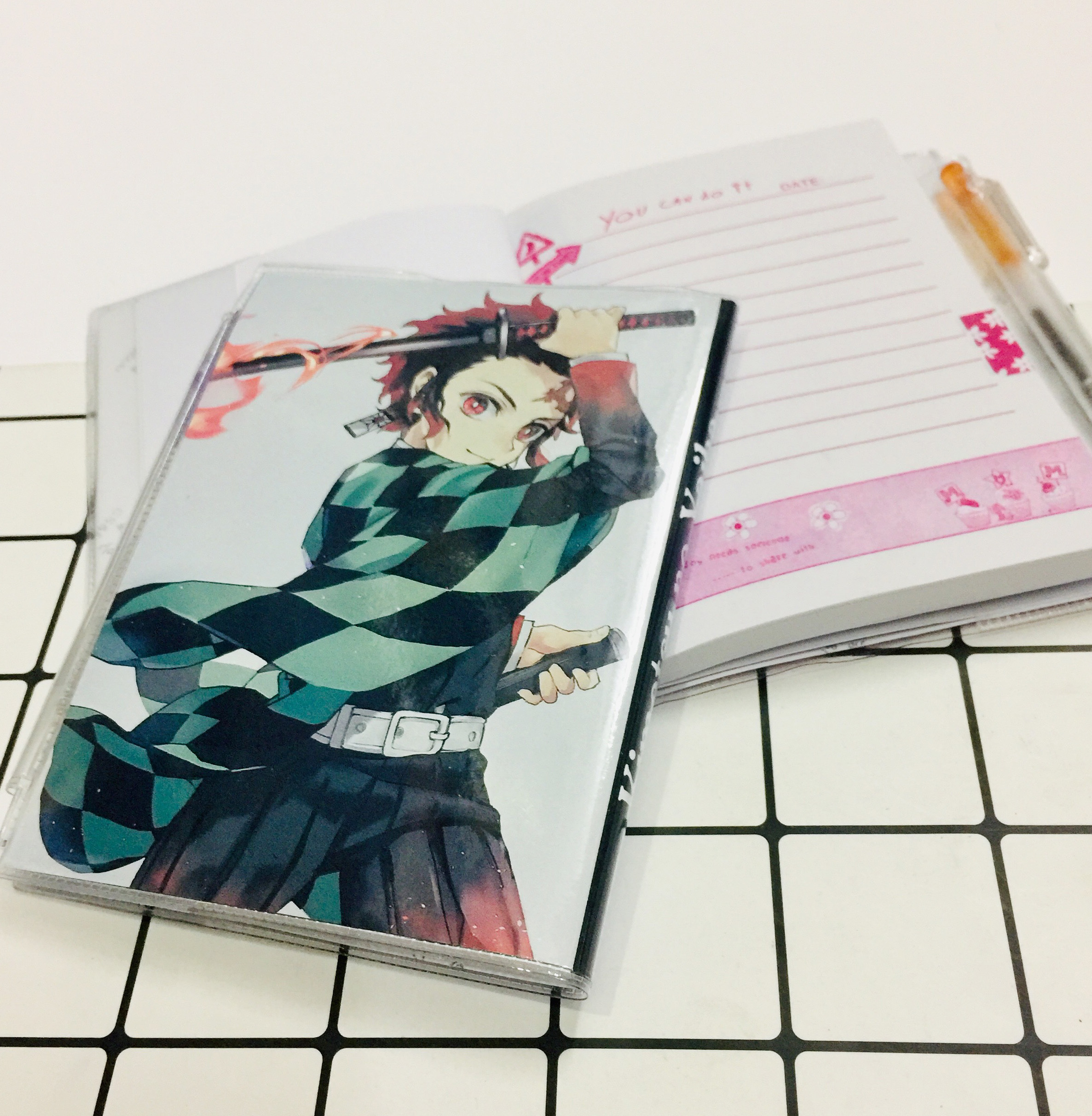 SỔ TAY NHỎ KÈM BÚT Kimetsu no Yaiba