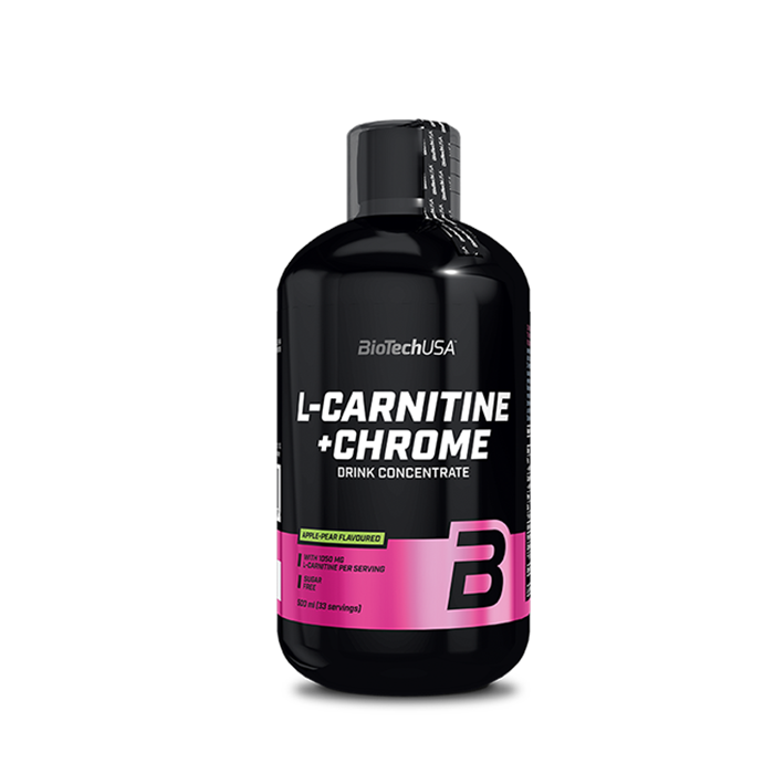 Hình ảnh Thực Phẩm Bổ Sung Hỗ Trợ Giảm Cân L-Carnitine + Chrome BiotechUSA