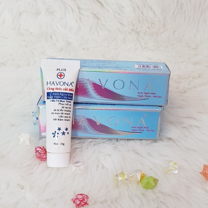 Kem Ngừa Mụn Thâm Mờ Sẹo Havona E17