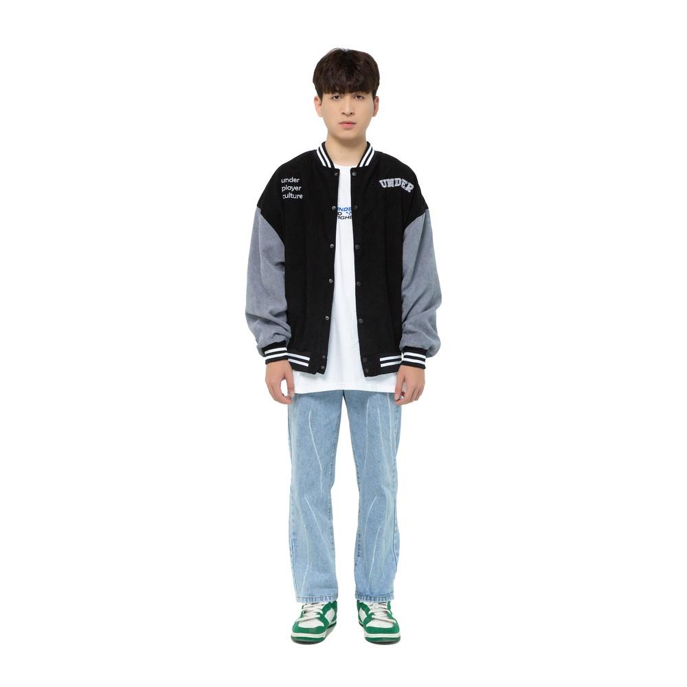 Áo Khoác Bomber UNDER Player Culture Varsity Jacket - UJK002