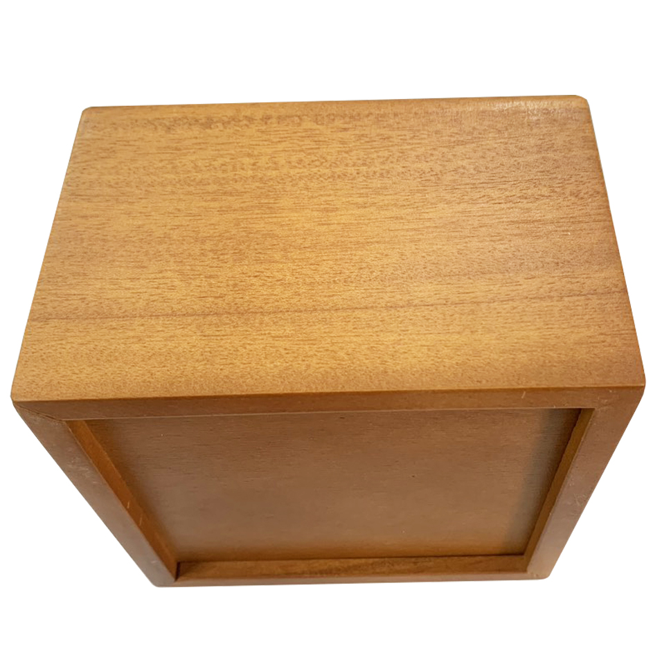 Hộp Khăn Giấy Vuông 13x13x9cm - Hộp Khăn Giấy để bàn Gỗ Xà Cừ Thanh Tú