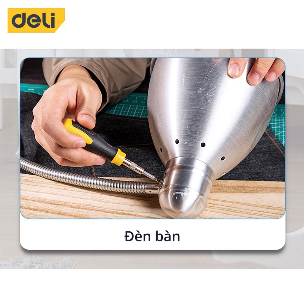 Bộ Tua Vít Sửa Chữa Đa Chức Năng Deli Tools 21 Chi Tiết Cao Cấp - Chất Liệu Siêu Bền, Thiết Kế Gọn Nhẹ Tinh Tế - DL1021D