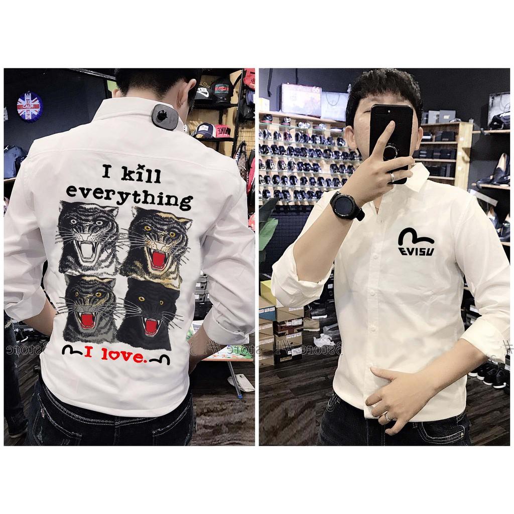 BST 4 Áo Sơ Mi Nam Họa Tiết ECKO UNLTD HÀ MÃ Cao Cấp | ECKO Shirt SM10
