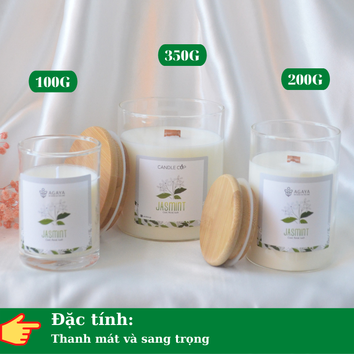 Nến thơm tinh dầu cao cấp không khói an toàn Candle Cup