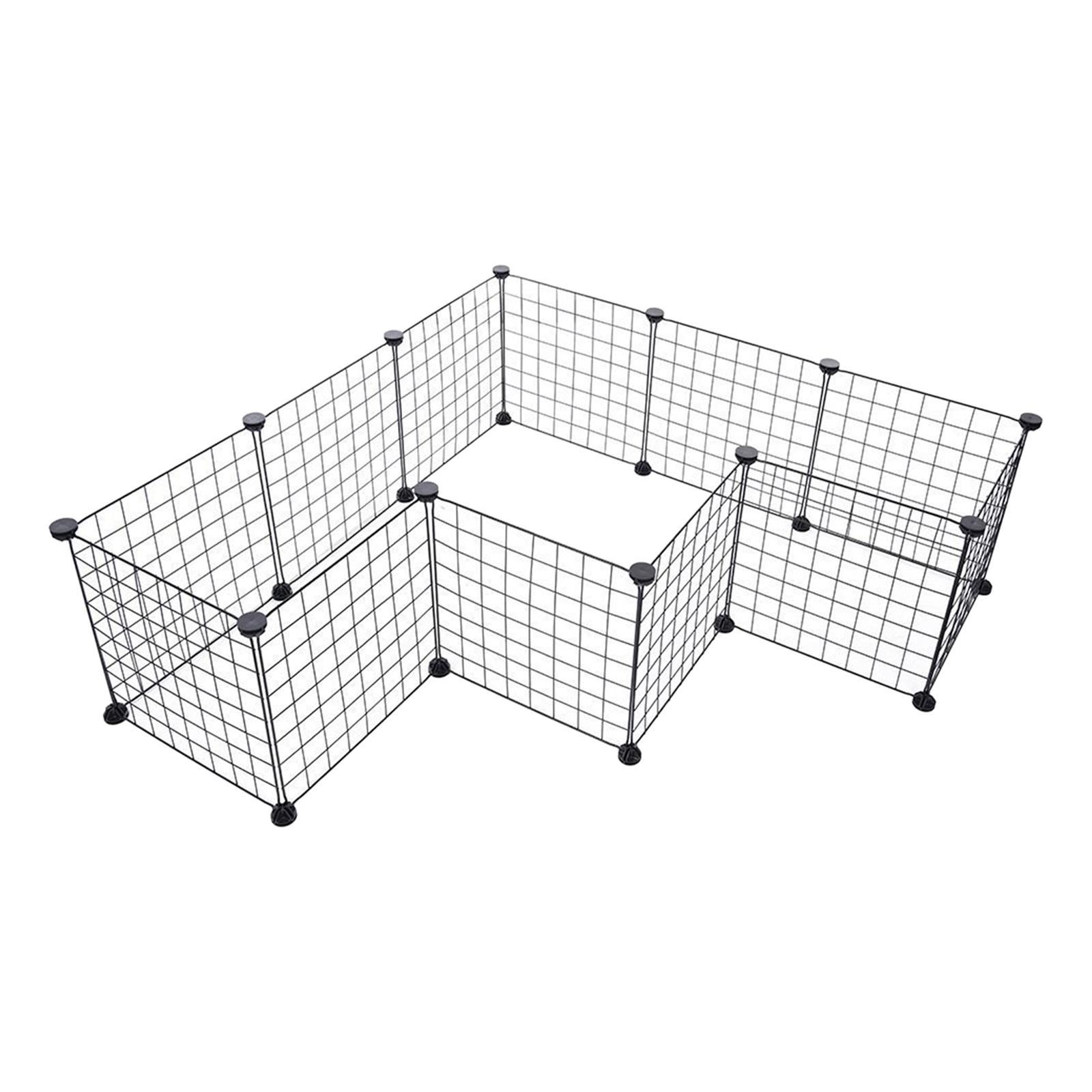 Dog Playpen Indoor Outdoor Dog Playpen Pet Fence for Hedgehog Rabbit Hamster