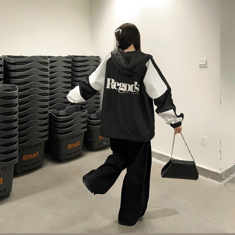 Áo Khoác Bomber Bóng Chày In K Dù 2 LớpÁo Jackets Varisity Unisex Nam Nữ In Sắc Nét