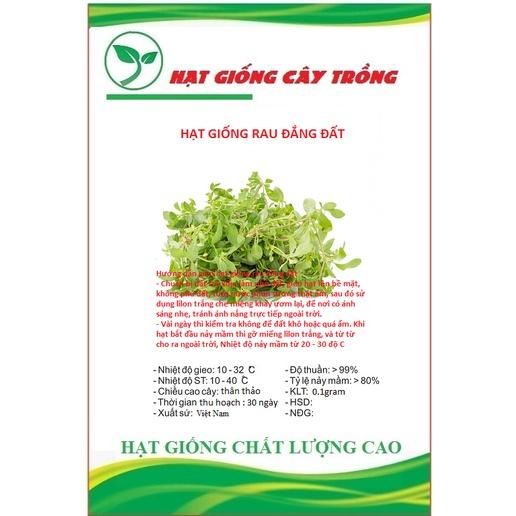 Hạt giống rau đắng đất CT62 - Gói 0.1gram