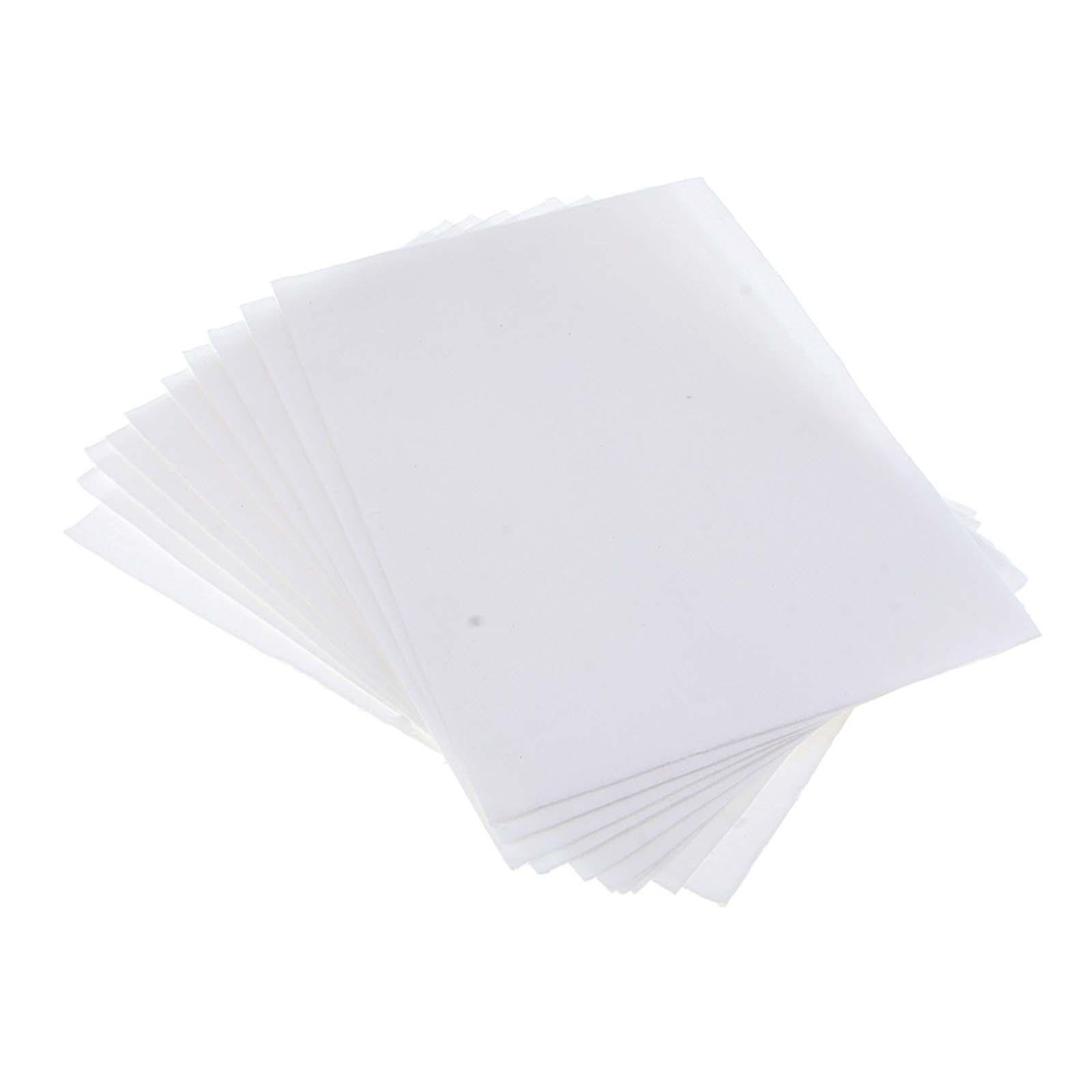 10Pcs Glass Fusing Paper Ceramic Fiber Paper Durable DIY Microwave Kiln
