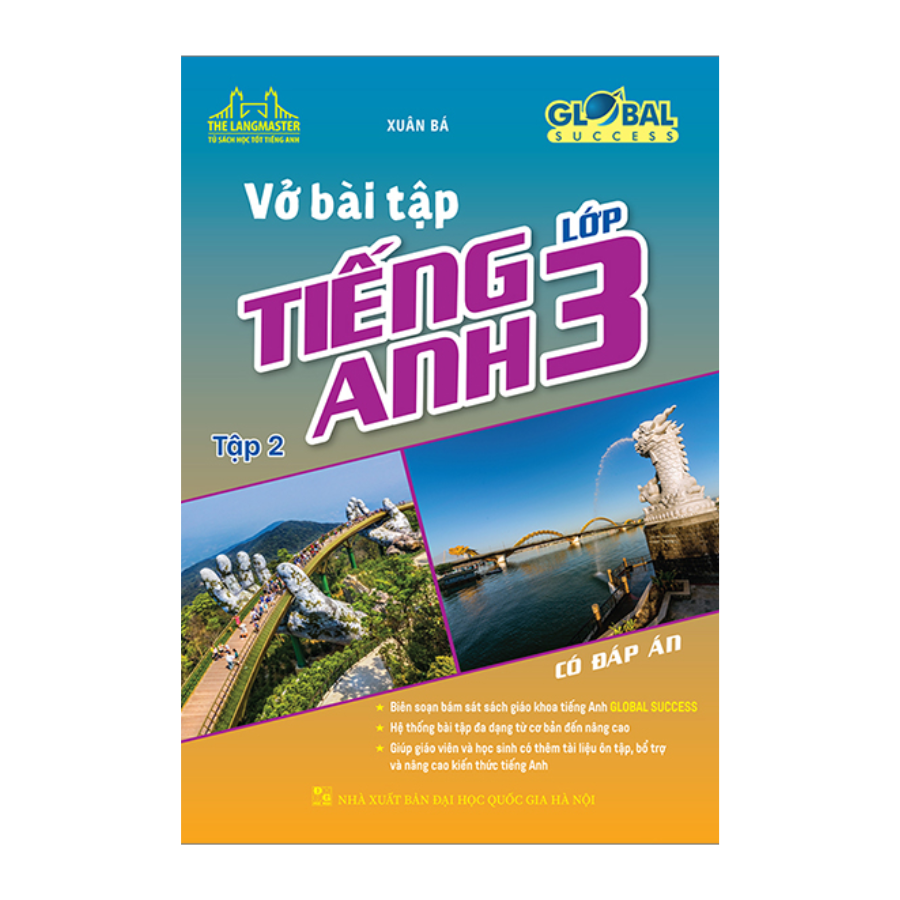 GLOBAL SUCCESS - Vở bài tập tiếng anh lớp 3 tập 2