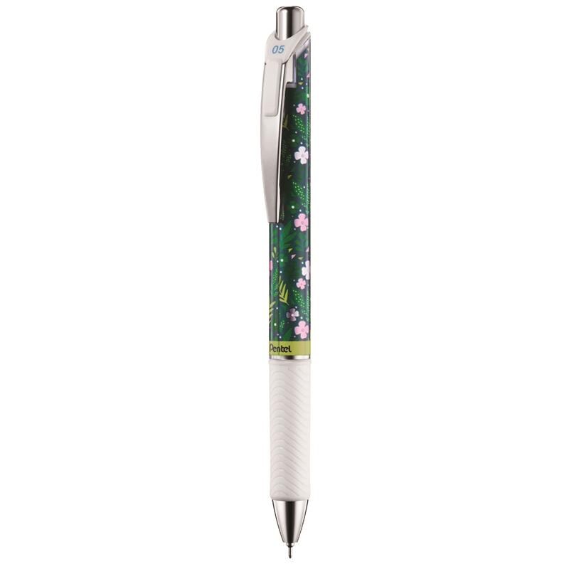 Bút gel Pentel EnerGel Kawaii - SECRET GARDEN - Mực xanh dương (Blue)