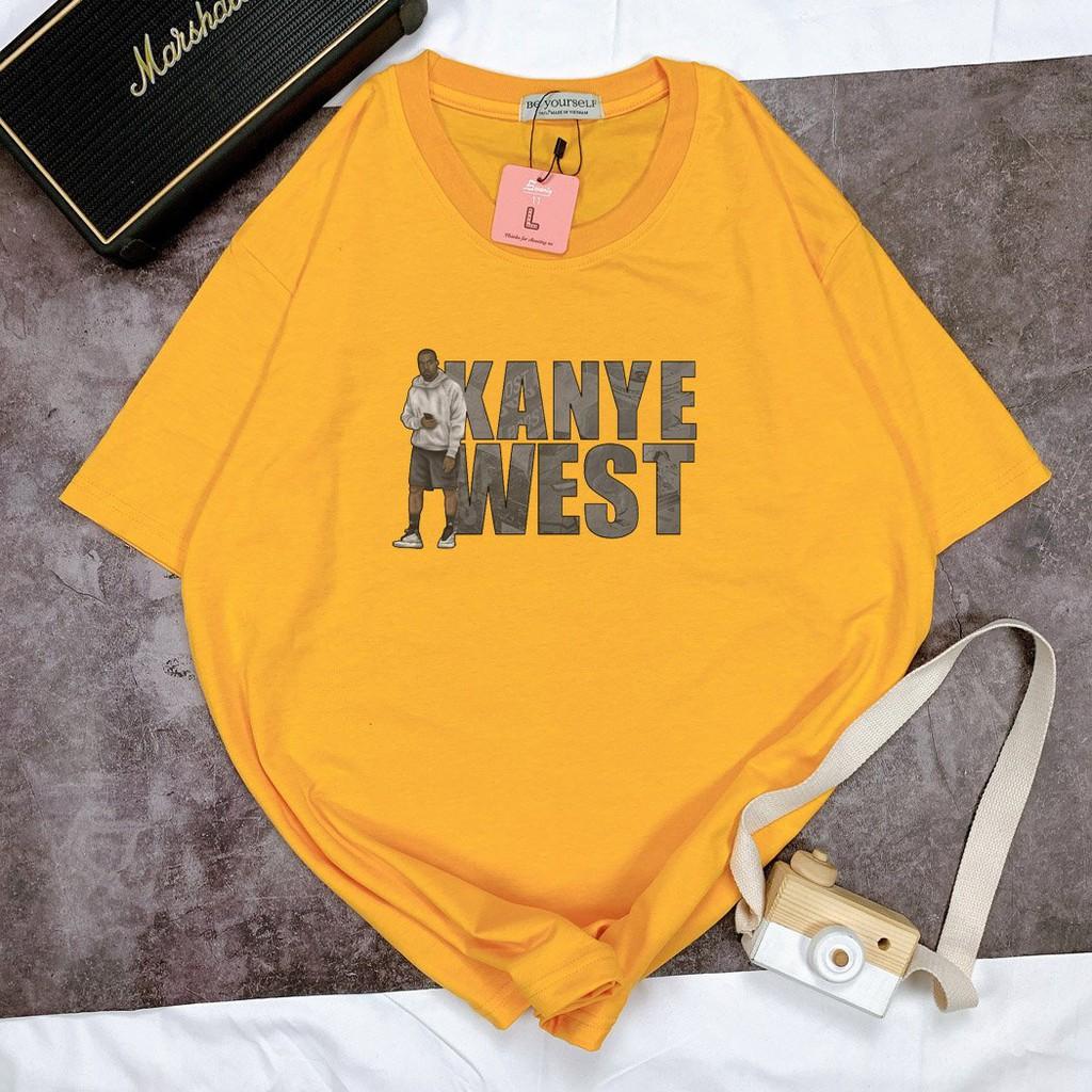 - Áo thun tay ngắn Be Yourself unisex size M L XL - KANYE WEST