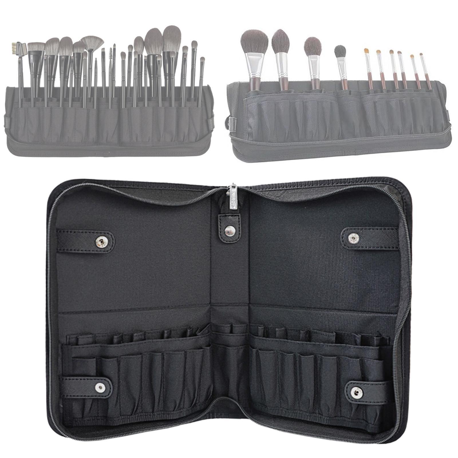 Makeup Brushes Organizer Bag Cosmetic Bag Pouch Carrying Bag for Home Use