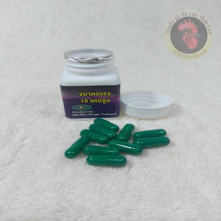 DR.FILL FIGHTING - thuốc gà đá , khò khè , xỗ mũi , sưng mặt , phân xấu - 1 LỌ / 10 VIÊN