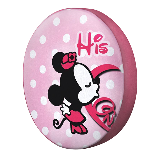 Gối tròn Minnie hôn - GOCP051