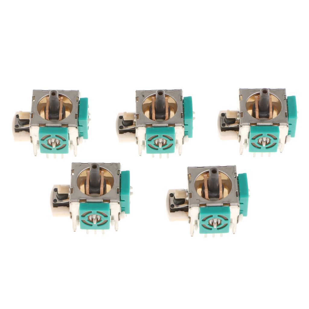 5x 3D Joystick Analog Sensor Wireless Controller Rocker for Xbox 360 -D Type