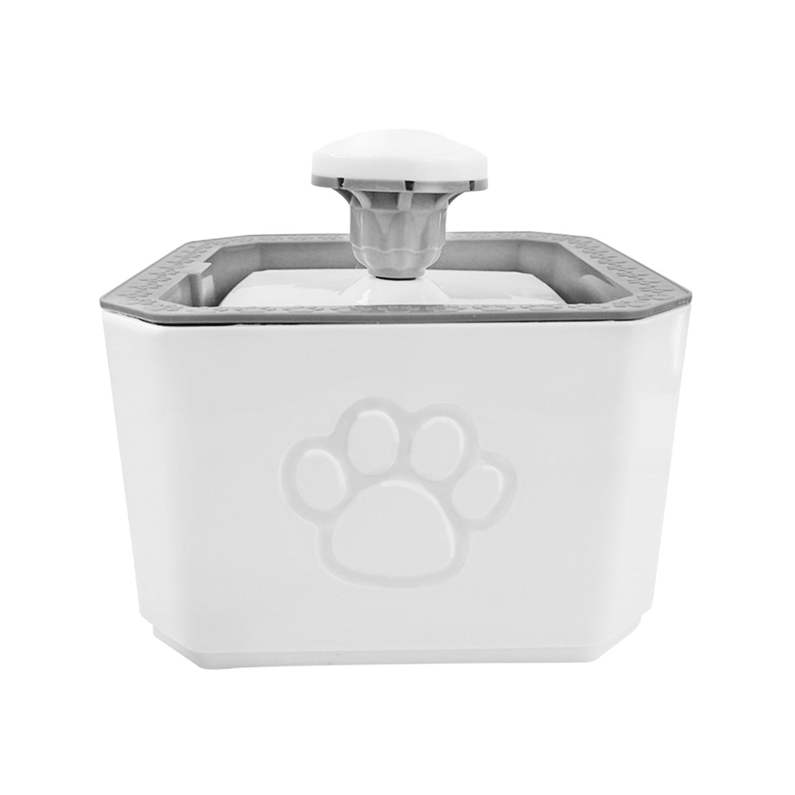 Cat Water Fountain, 1.5L Fountain Filtration Bowl Dispenser for Cats, Dogs