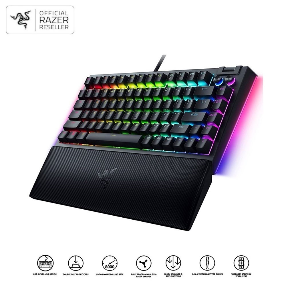 [Mới, hàng chính hãng] Bàn phím Razer BlackWidow V4 75