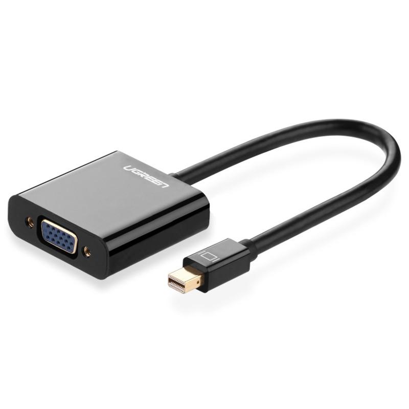 Cáp Mini Displayport To VGA Chính Hãng Ugreen 10458 Full HD MD113- Hàng chính hãng