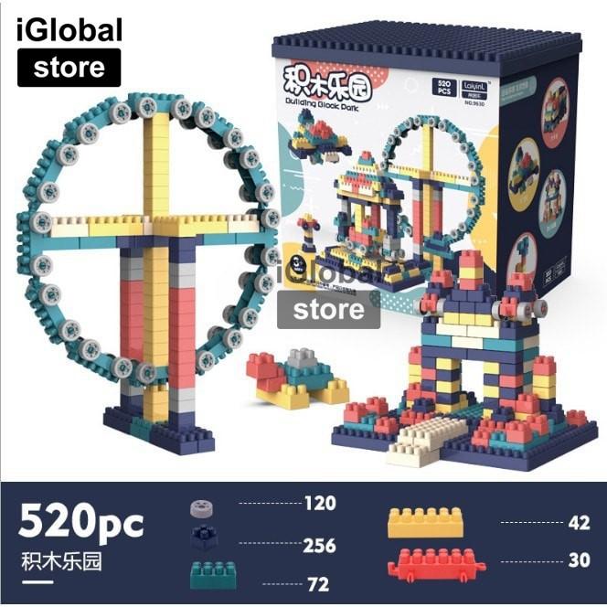 Bộ đồ chơi xếp hình lego 520 chi tiết (XH520)