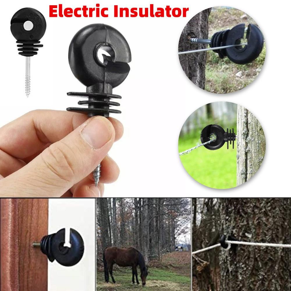 Ốc cố định hàng rào điện chất liệu kháng tĩnh điện chuyên dụng trong làm nông