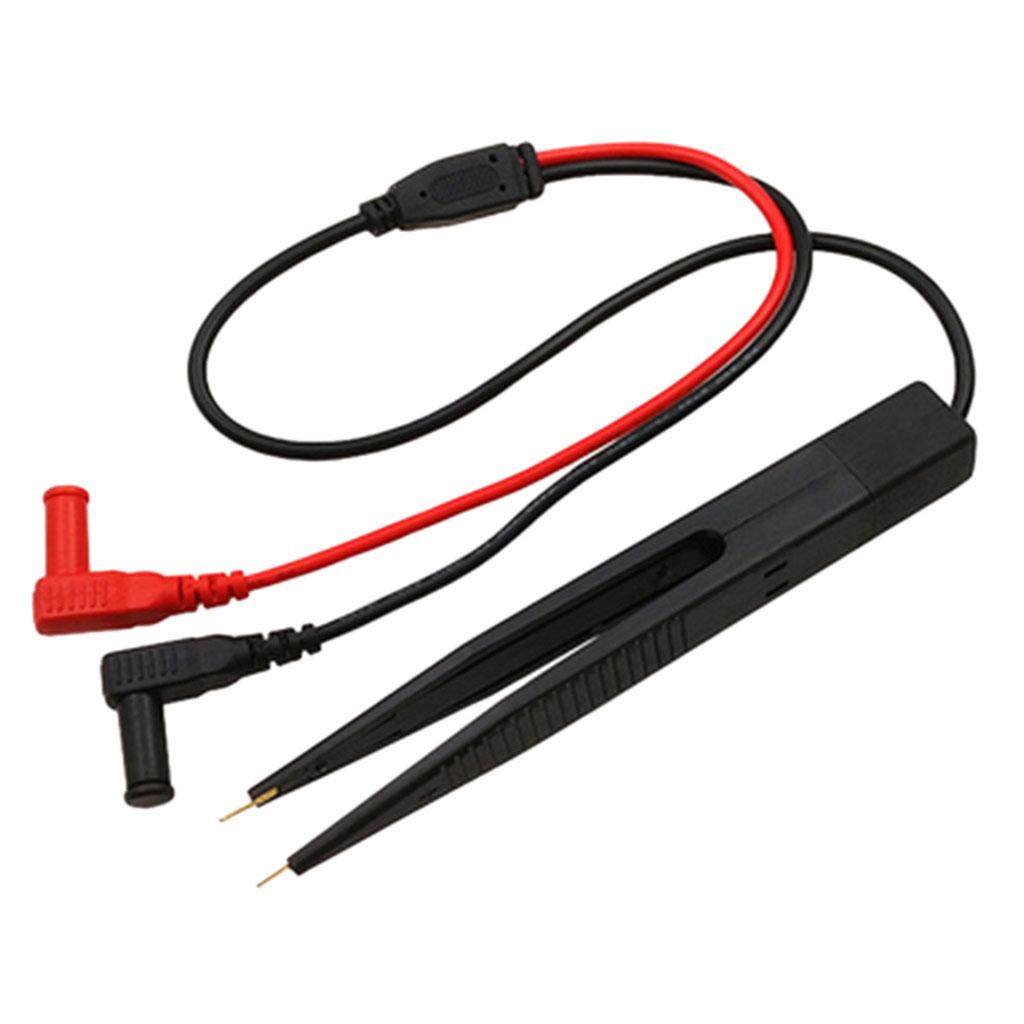 SMD Chip Test Clip Probe Multimeter Tweezer Capacitor Resistance Tools