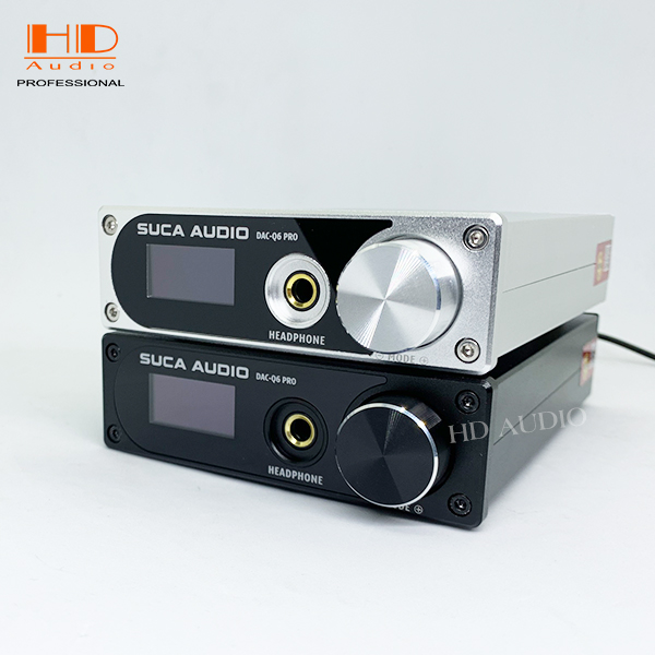 Giải Mã DAC Q6 Pro -SUCA AUDIO/ Giải Mã 32bit/768Khz -DSD512- Hàng Chính Hãng