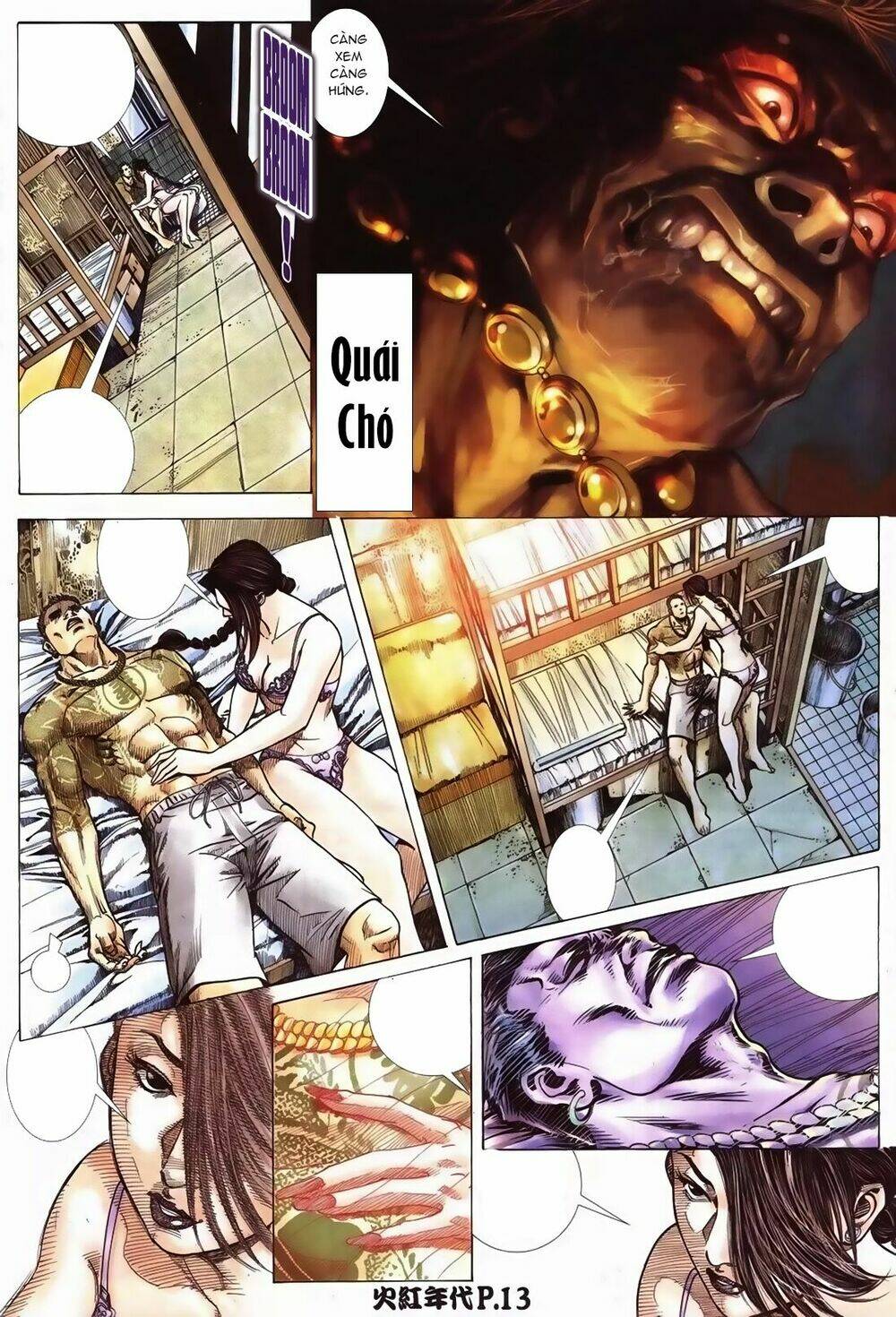 hỏa hồng niên đại hắc cốt đường chapter 96 10