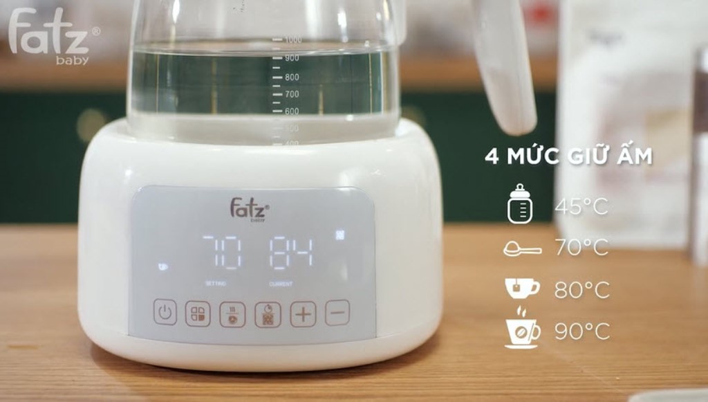 Máy đun Và Hâm Nước Pha Sữa Fatz Baby - Quick 12 Plus + FB3504BH