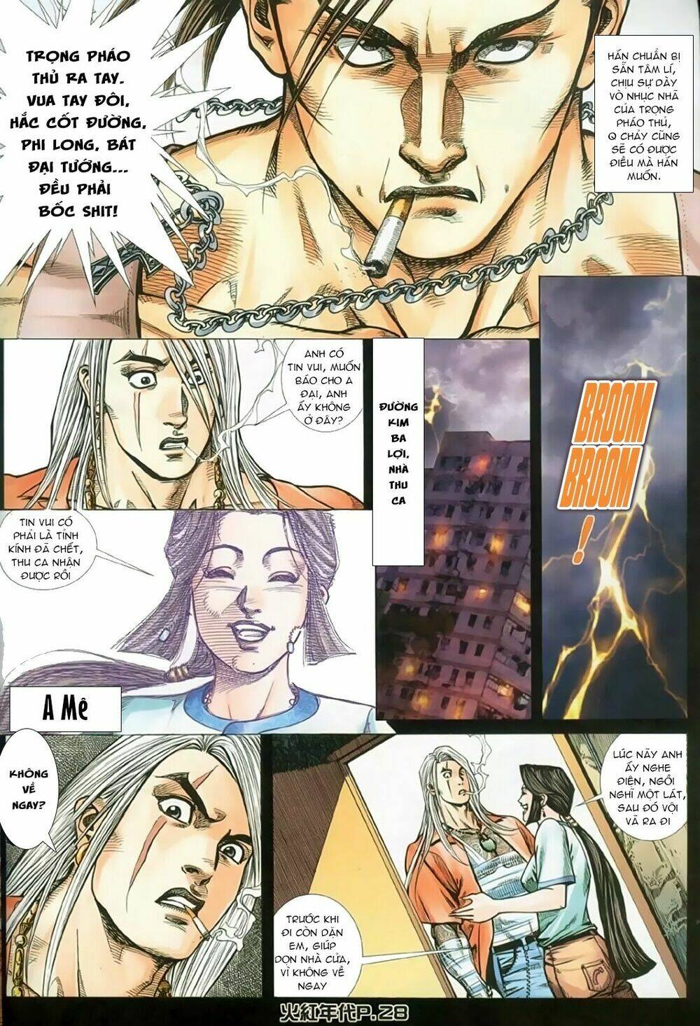 hỏa hồng niên đại hắc cốt đường chapter 148 24