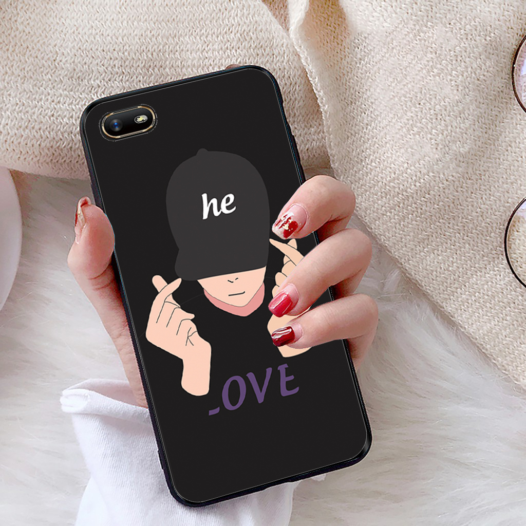 Ốp lưng dành cho Oppo A1K viền dẻo TPU Bộ sưu tập ốp đôi - Hàng chính hãng