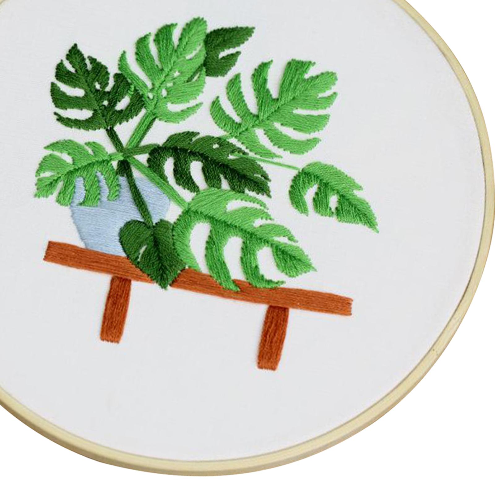 Full Range of Embroidery Starter Kit Cross Stitch Kit for Beginners Style1