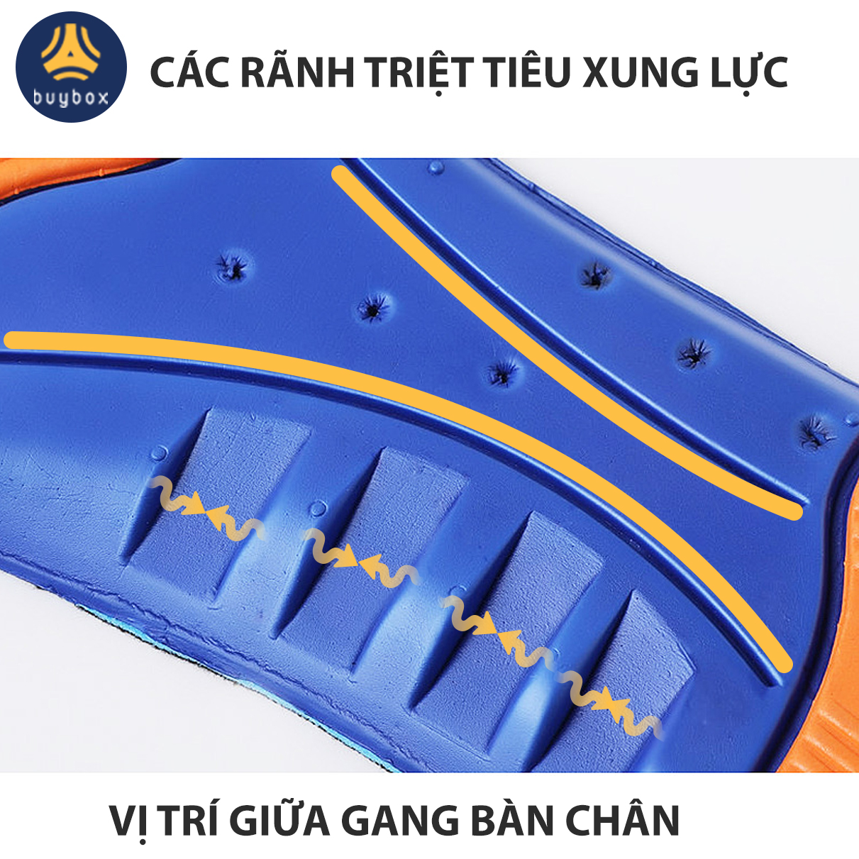 Bộ 3 mẫu lót giày thể thao, đêm êm bàn chân khi vận động, dùng để thay thế lót cũ - Buybox - BBPK26_BBPK128_BBPK155