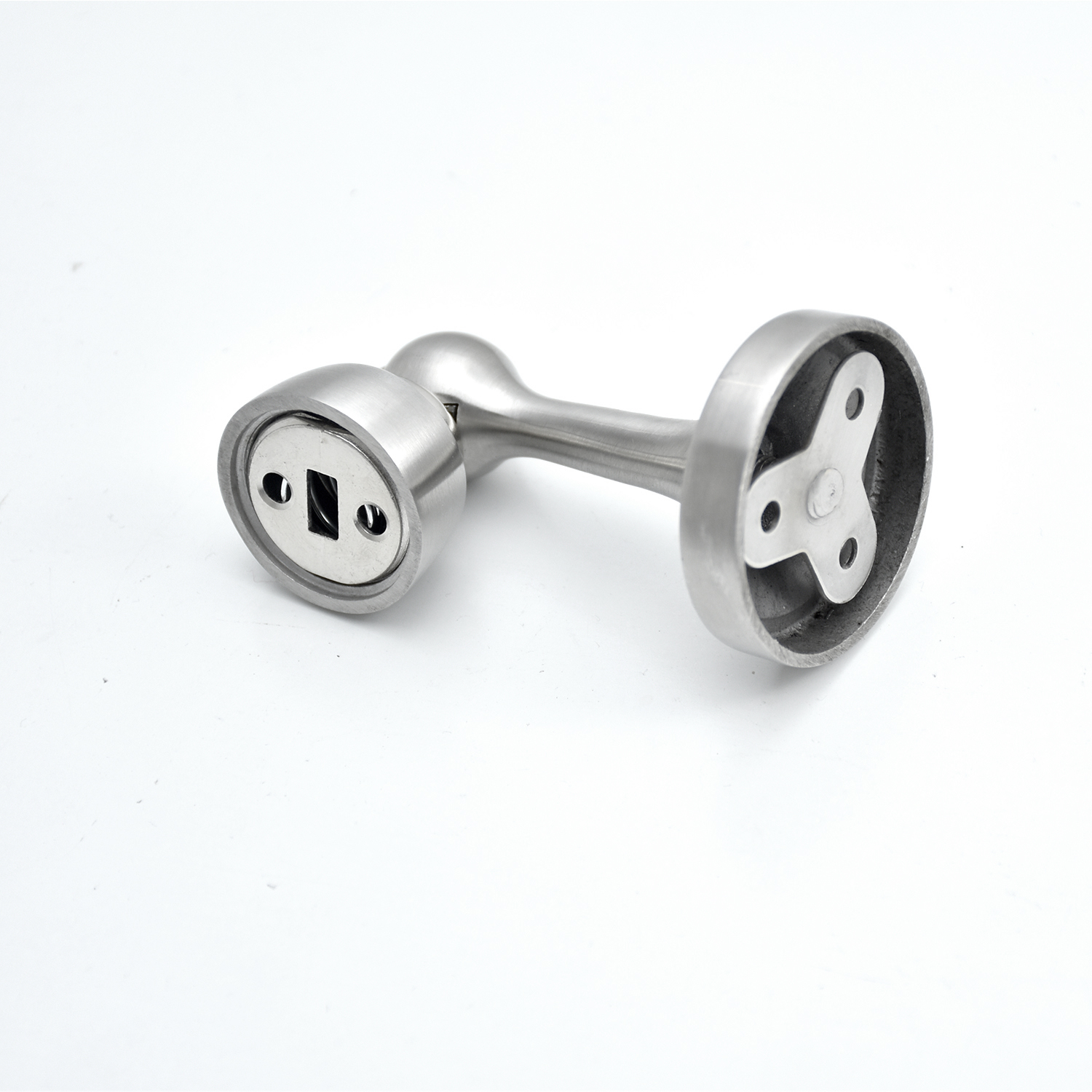 Hít cửa nam châm đế tròn kích thước nhỏ gọn inox 304 Hiwin Y-9001