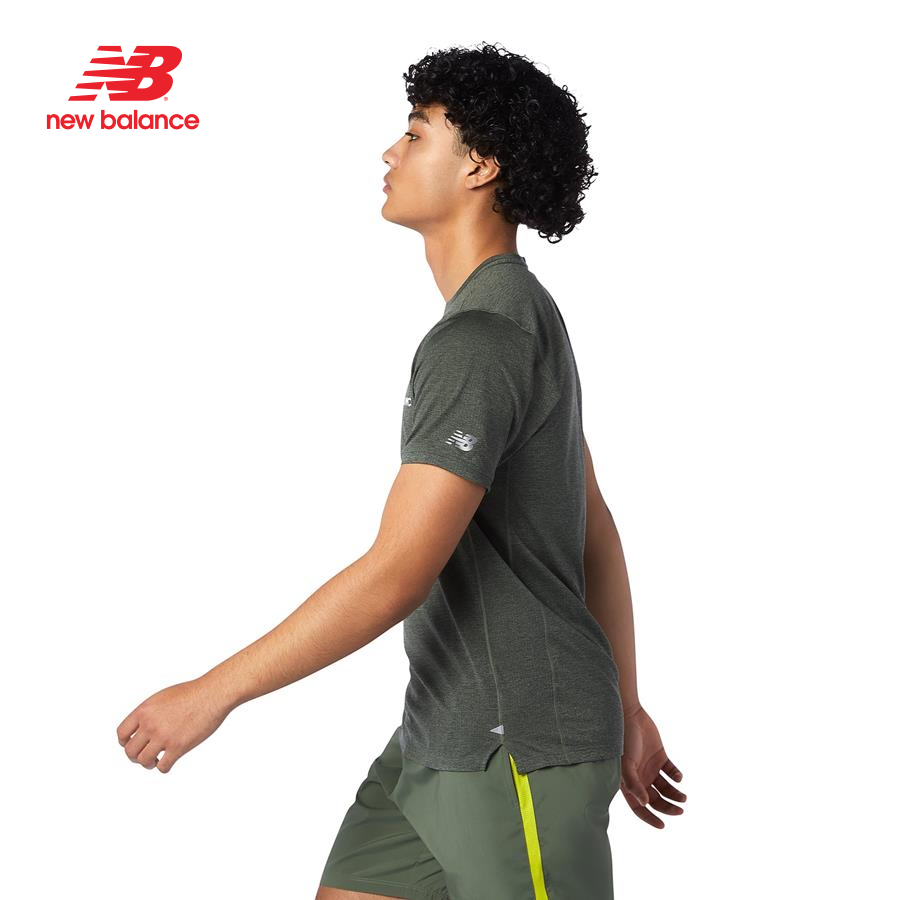 Áo thun tay ngắn thể thao nam New Balance Printed Impact Run - MT01235NSC (form quốc tế