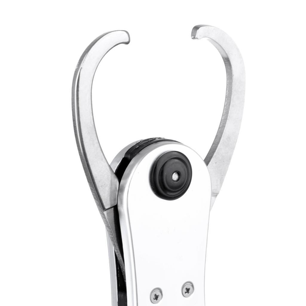 Fishing Lip Grabber Gripper Aluminium Alloy, Fish Lip Grip with for Saltwater And Freshwater, Boat, Kayak Fishing