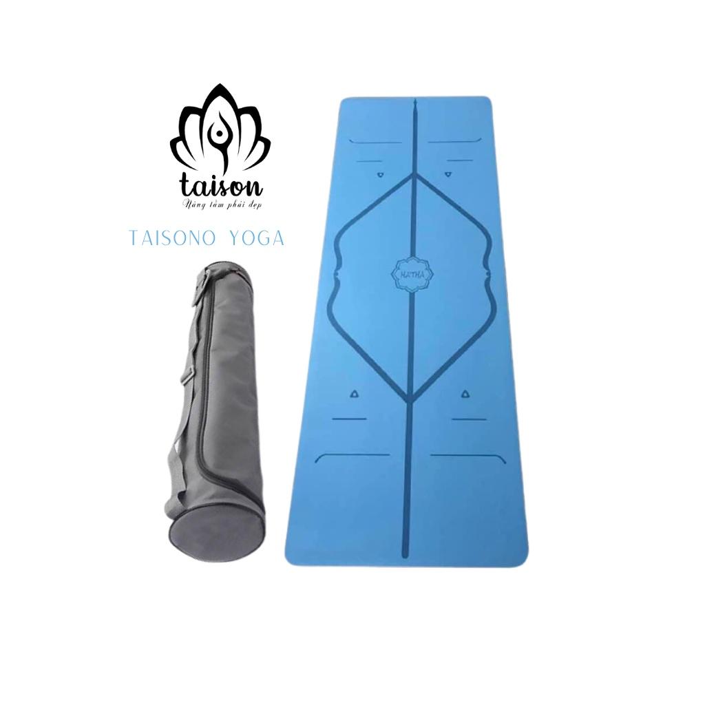 Thảm Tập Yoga Định Tuyến 2 Lớp hathal + Bao Đựng Thảm Tập Yoga Định Tuyến + Dây Buộc Thảm Tập Yoga (màu ngẫu nhiên) 4.