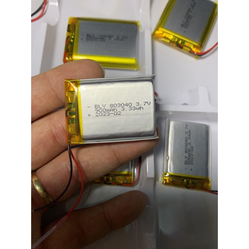 3.7V 900mah 803040 Pin Sạc Lithium Polymer  Cho tai nghe,loa Mp3 MP4 MP5 GPS PSP Bluetooth