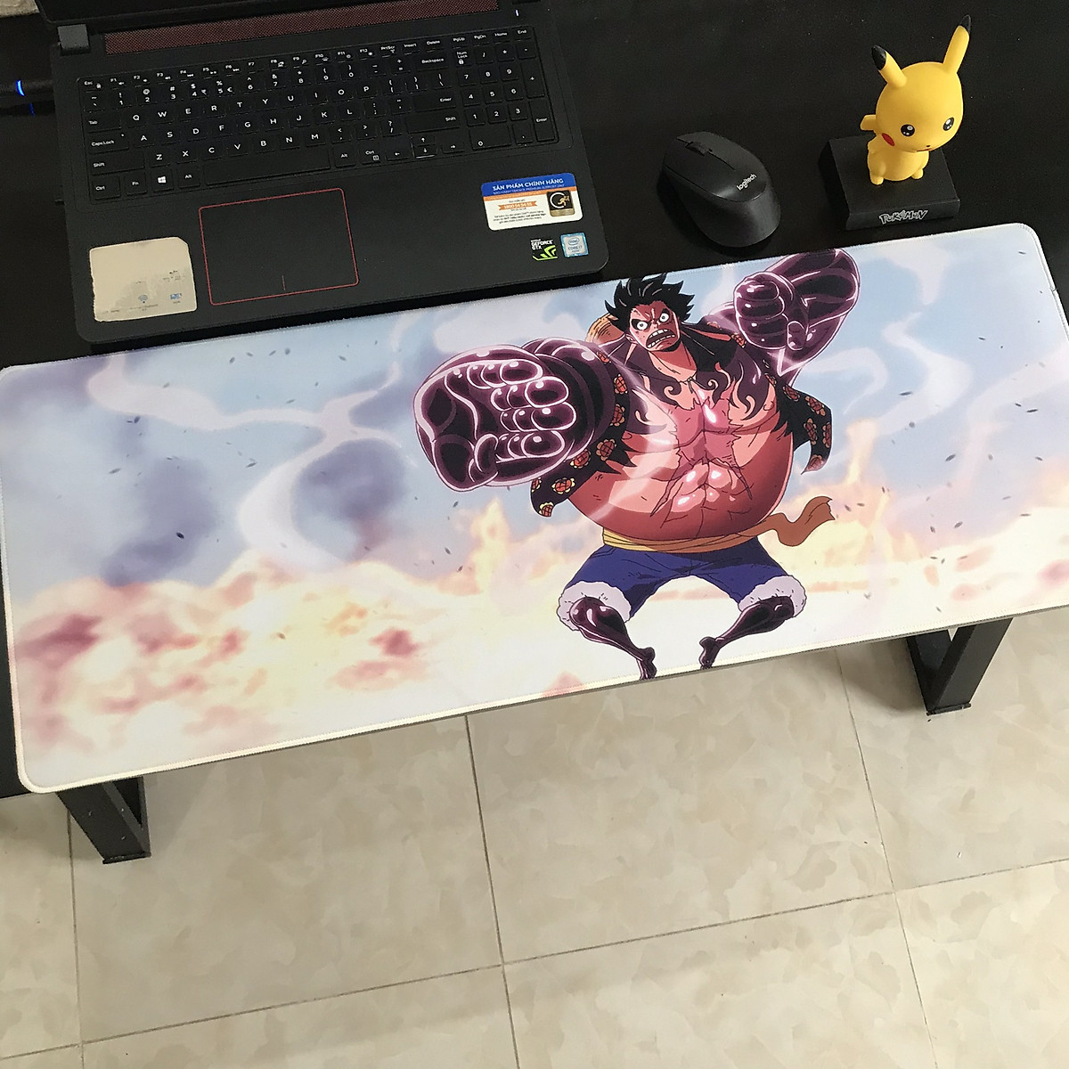 Miếng Lót Chuột, Bàn Di Chuột, mouse pad anime One Piece cỡ lớn (80x30x0.3)