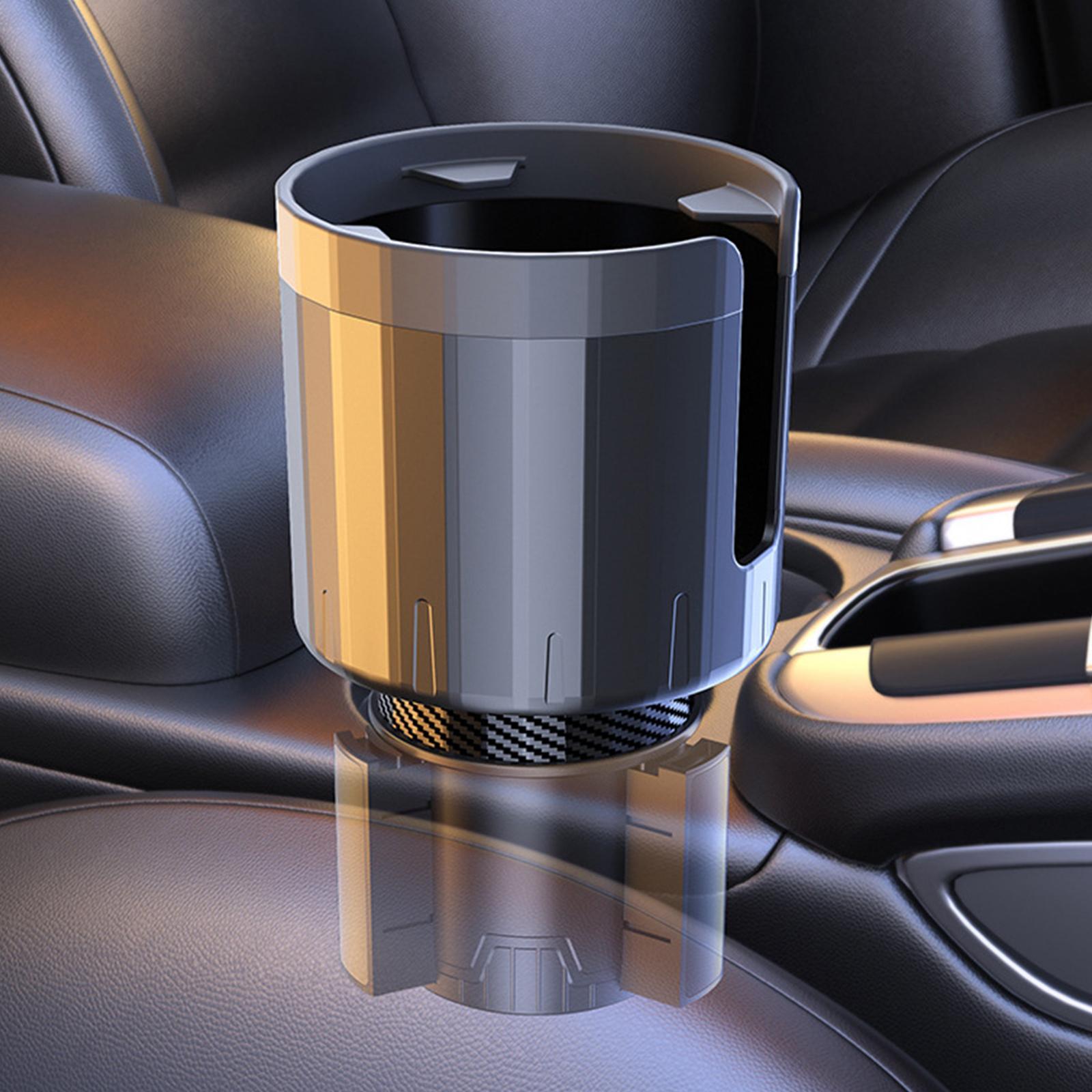 Car Cup Holder Expander ,Adjustable Base Rotatable Accessory Organizer Expandable Car Drink Holder Expander for Automobile Bottles Mugs