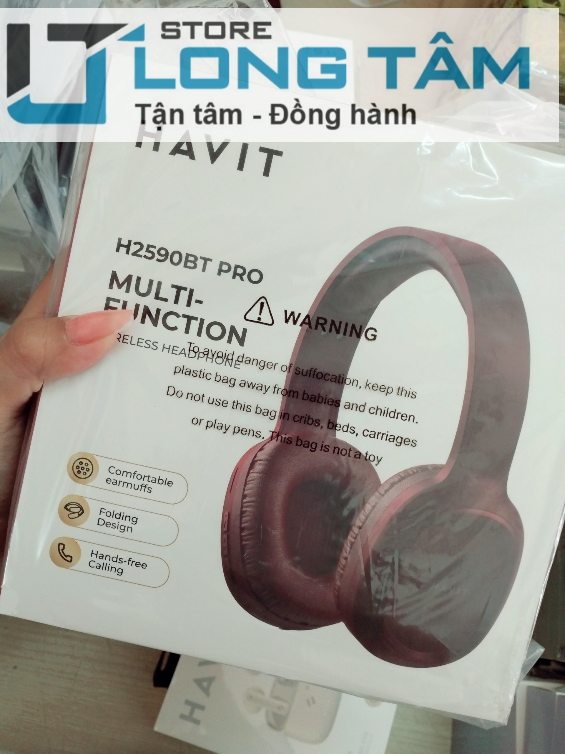 Tai Nghe Bluetooth Havit H2590BT Pro - Hàng chính hãng - Giá rẻ