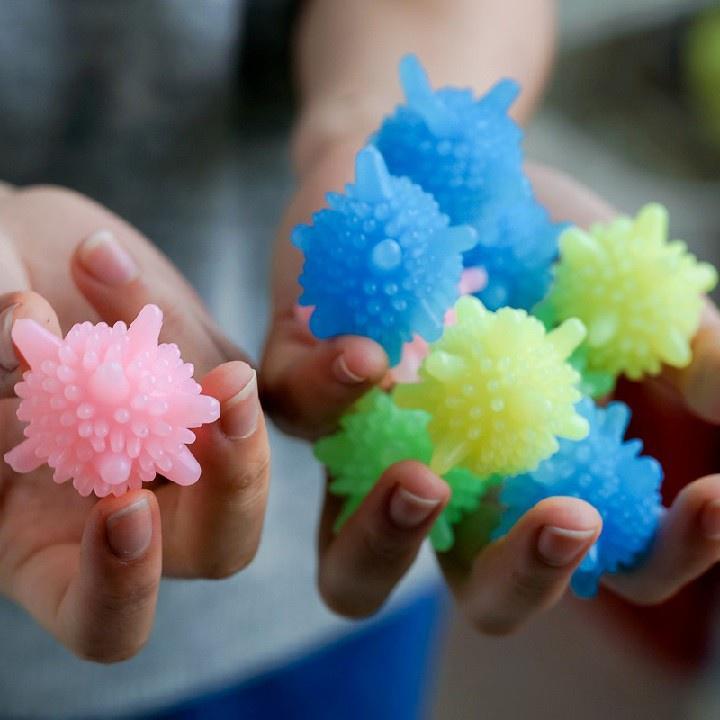 Set 10 bóng giặt gai giặt sạch giảm nhăn