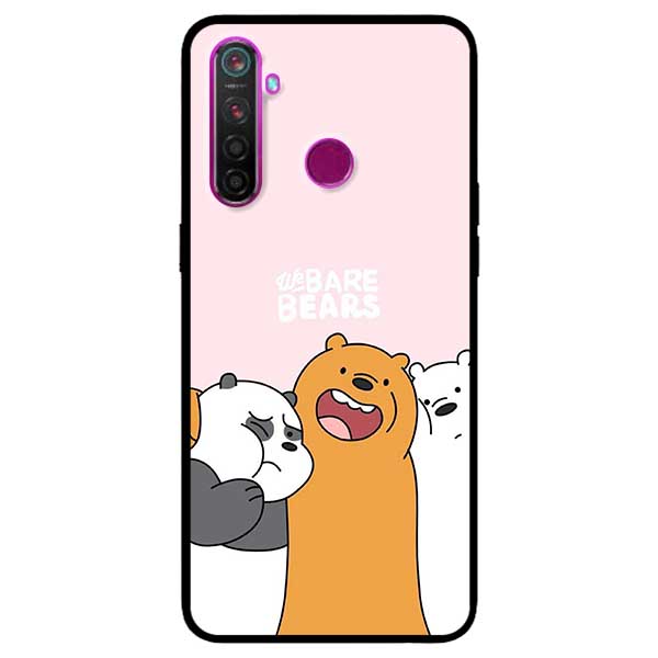 Ốp lưng dành cho Realme 6i mẫu 3 Chú Gấu Ôm