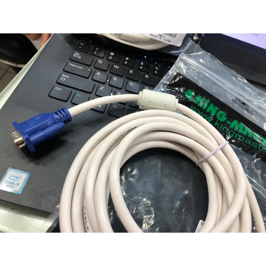 Cáp VGA KINGMASTER 5M- Hàng chính hãng