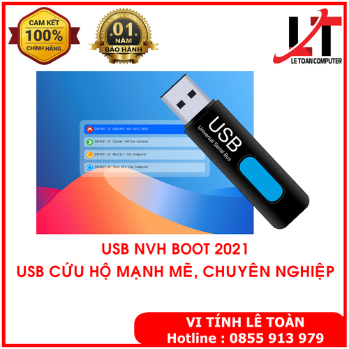 USB NHV BOOT 2022 - BỘ CÔNG CỤ CỨU HỘ MẠNH MẼ , CHUYÊN NGHIỆP