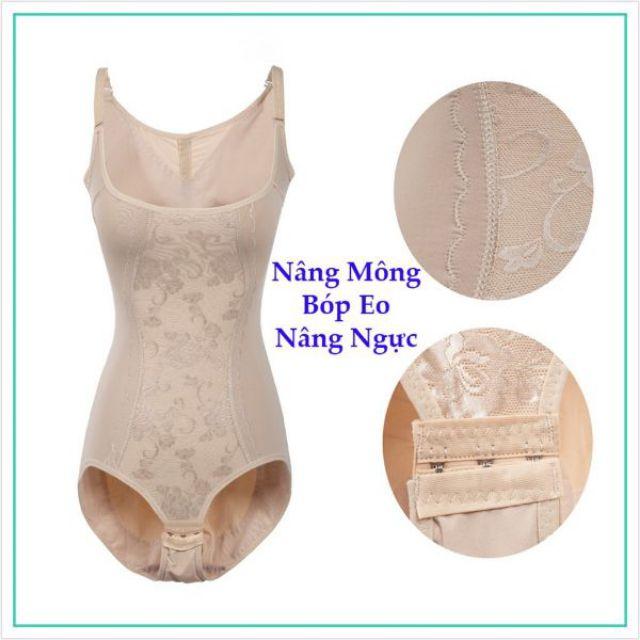 Áo gen kéo khóa thu gọn vòng eo định hình 3 trong 1 vóc dáng